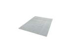 Herve - Tapis Poils Ras - Motif Abstrait - Bleu