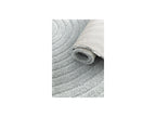 Herve - Tapis Poils Ras - Motif Abstrait - Bleu