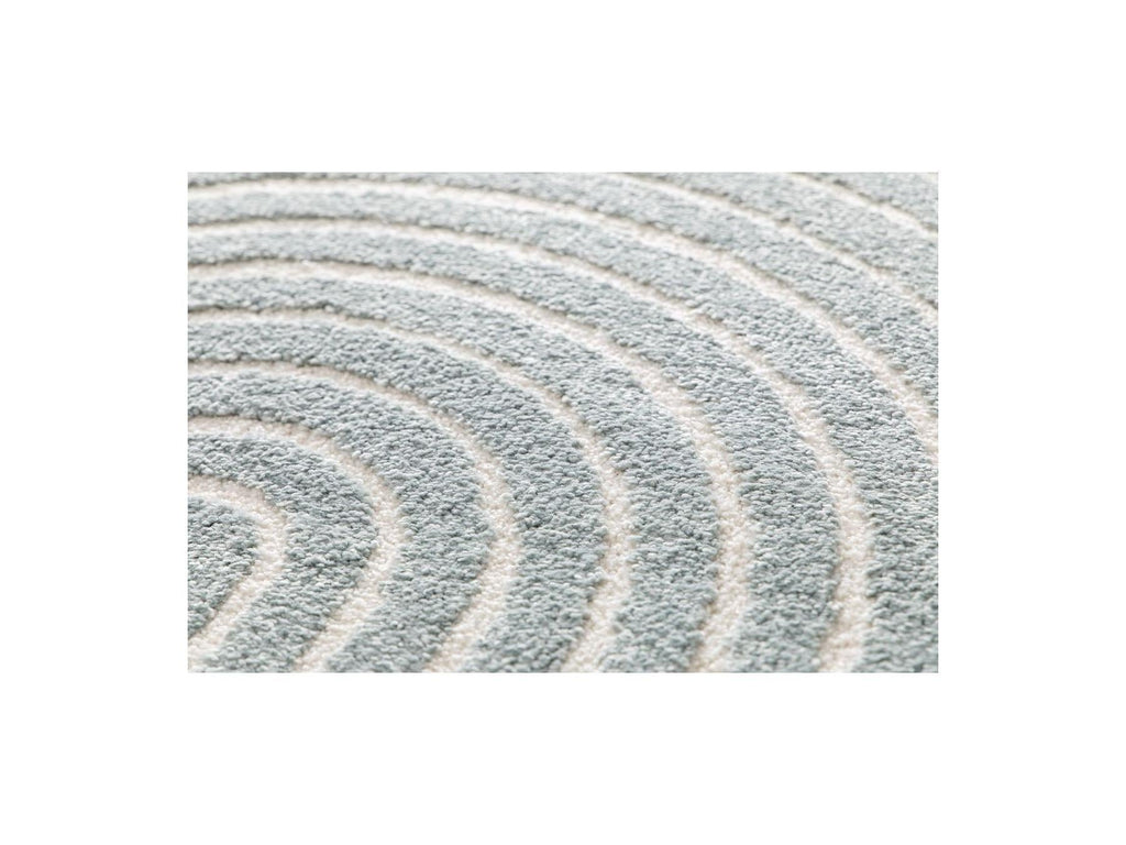 Herve - Tapis Poils Ras - Motif Abstrait - Bicolore