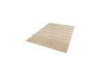Herve - Tapis Poils Ras - Motif Abstrait - Marron
