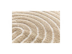 Herve - Tapis Poils Ras - Motif Abstrait - Marron