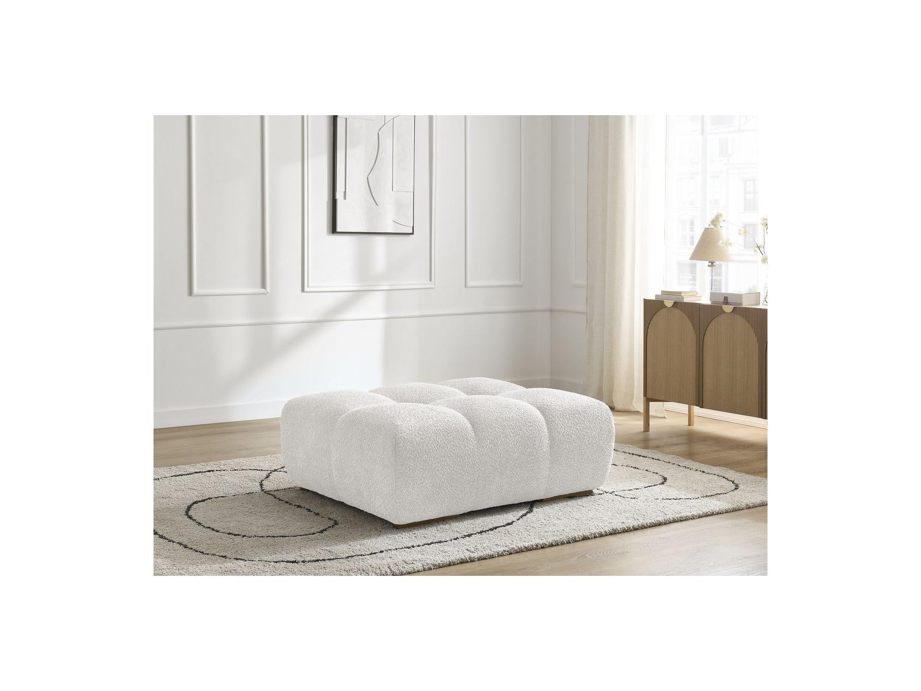 Anakin - Pouf - Tissu Bouclette