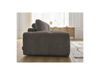 Anakin - Canapé Droit Convertible Coffre - Tissu Bouclette - 2 Coussins