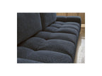 Anakin - Canapé Droit Convertible Coffre - Tissu Bouclette - 2 Coussins