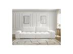 Anakin - Canapé Droit Convertible Coffre - Tissu Bouclette - 2 Coussins