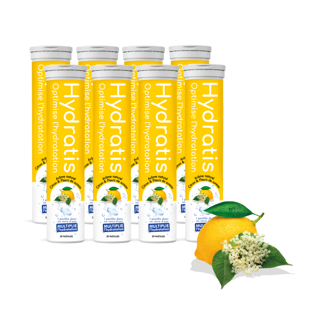 Pack 8 Tubes Citron Fleurs De Sureau