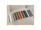 Anakin - Canapé D'Angle Convertible Réversible Coffre - Tissu Bouclette - 2 Coussins