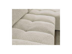 Anakin - Canapé D'Angle Convertible Réversible Coffre - Tissu Bouclette - 2 Coussins