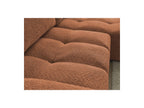Anakin - Canapé D'Angle Convertible Réversible Coffre - Tissu Bouclette - 2 Coussins