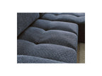 Anakin - Canapé D'Angle Convertible Réversible Coffre - Tissu Bouclette - 2 Coussins