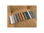 Anakin - Canapé D'Angle Convertible Réversible Coffre - Tissu Bouclette - 6 Coussins