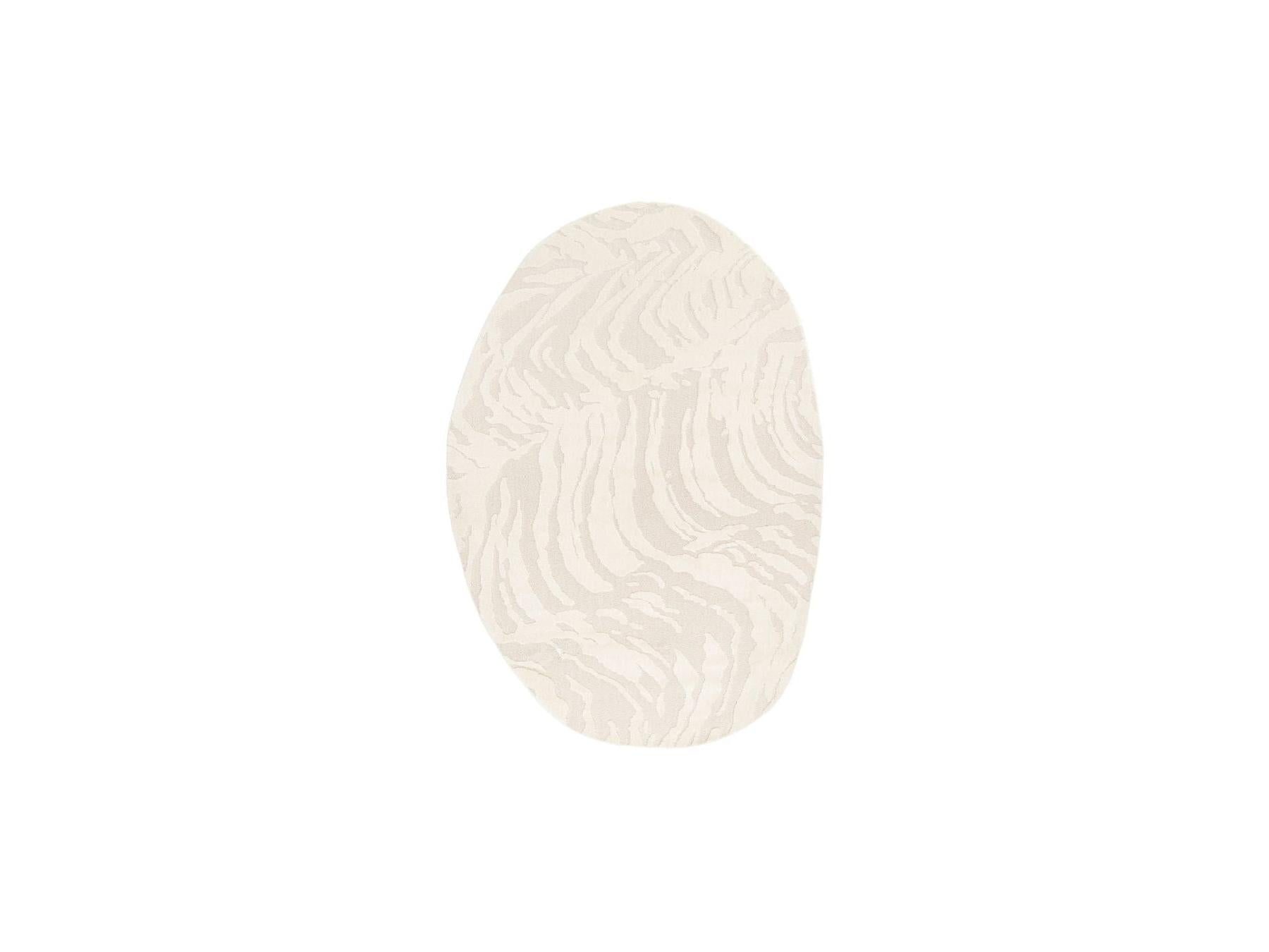 Orian - Tapis Poils Courts - Motif Abstrait - Beige
