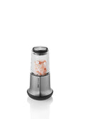 X-Plosion® - Moulin À Sel Ou À Poivre - 10,7cm - Noir/Argent
