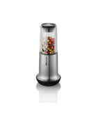 X-Plosion® - Moulin À Sel Ou À Poivre - 18,5cm - Noir/Argent