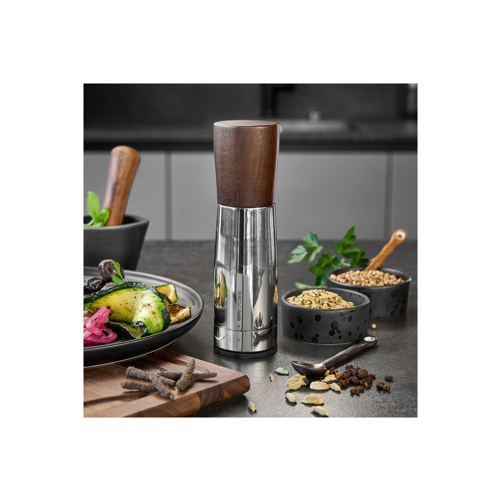 Spice-Grind - Moulin À Épices - Noir/Brun/Argent