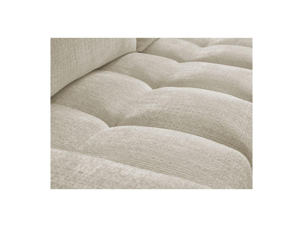 Anakin - Canapé D'Angle Réversible Convertible Coffre - Tissu Texturé - 2 Coussins