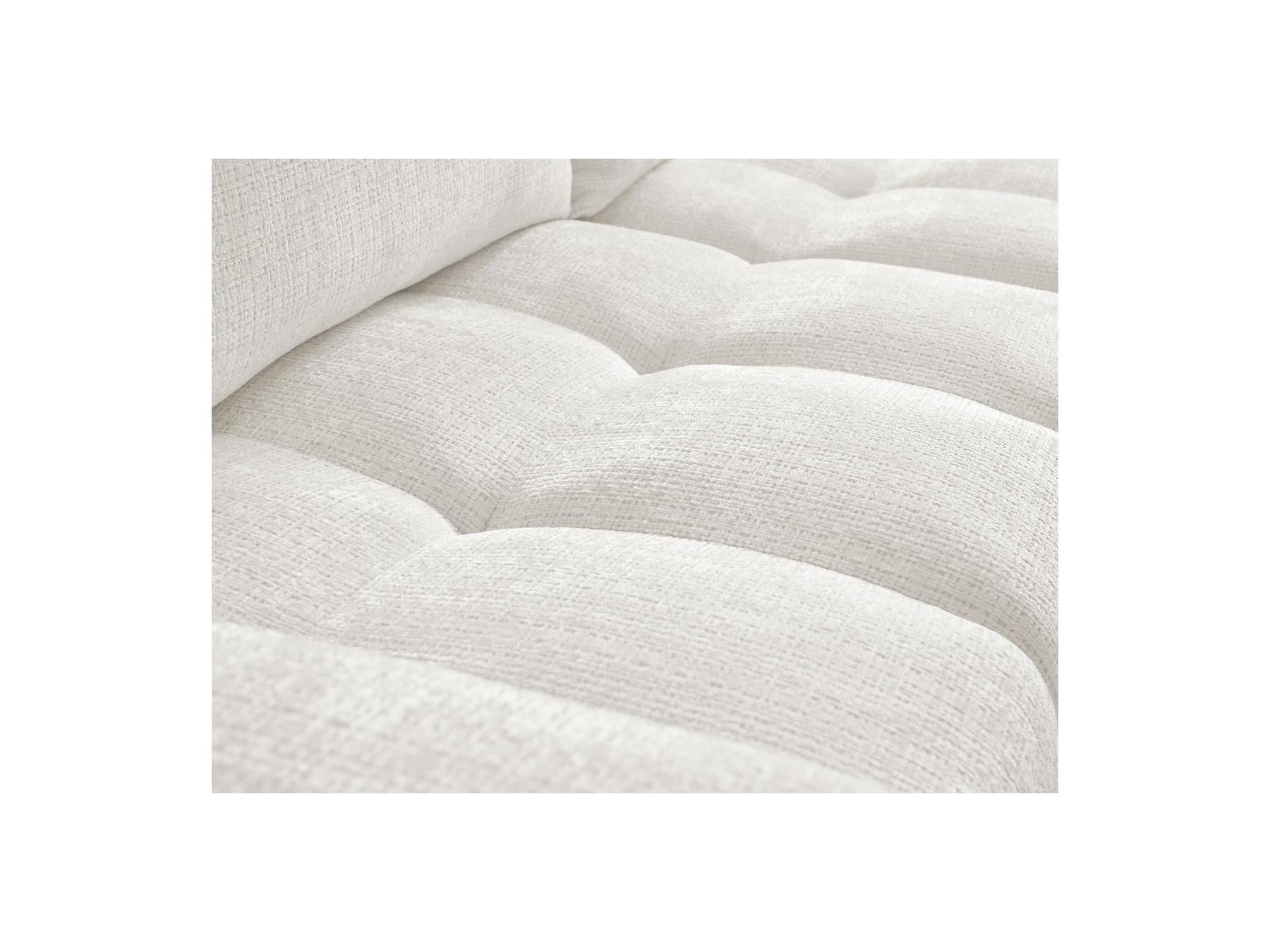 Anakin - Canapé D'Angle Réversible Convertible Coffre - Tissu Texturé - 2 Coussins