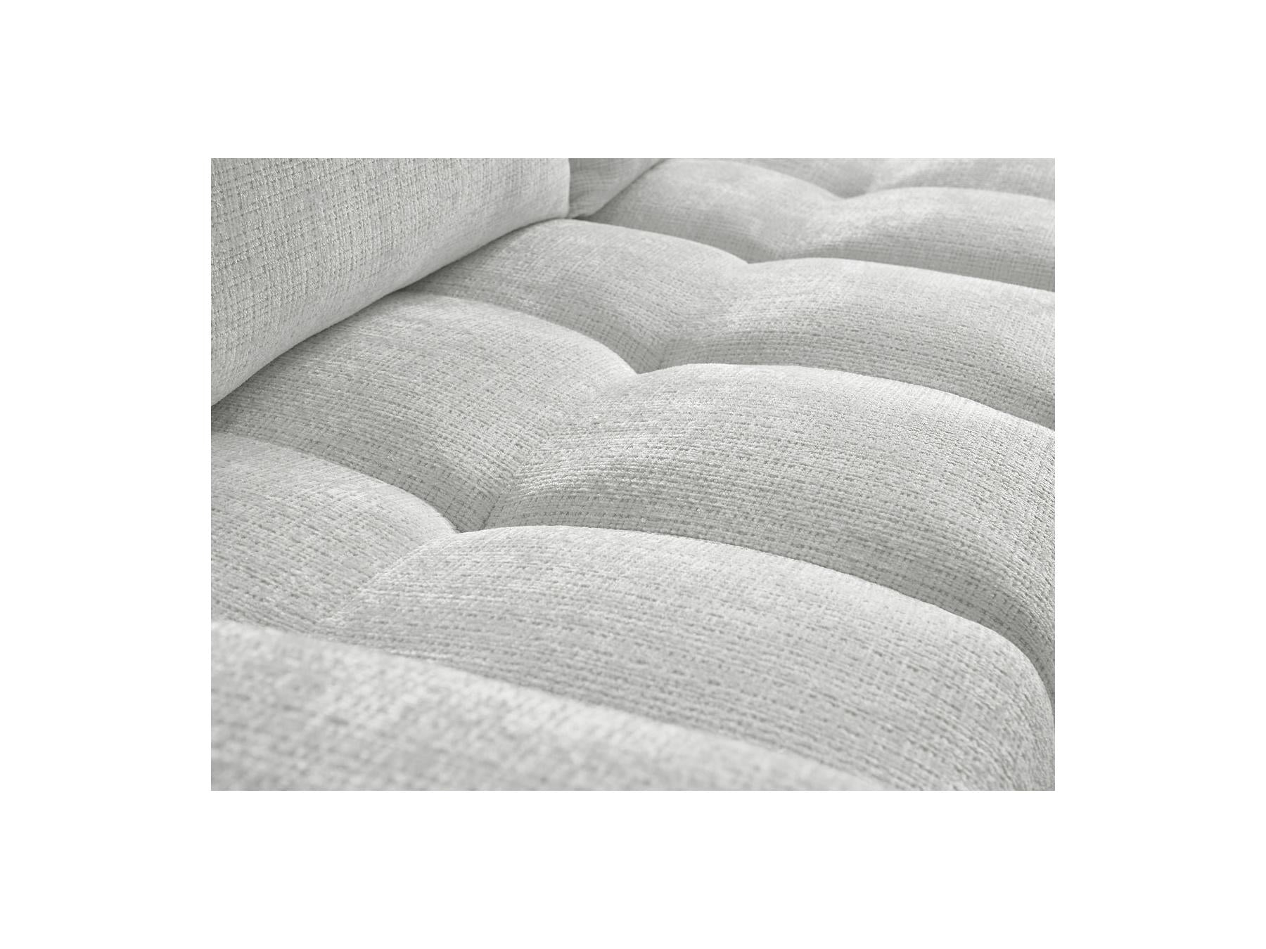 Anakin - Canapé D'Angle Réversible Convertible Coffre - Tissu Texturé - 2 Coussins
