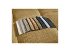 Anakin - Canapé D'Angle Réversible Convertible Coffre - Tissu Texturé - 2 Coussins