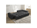 Anakin - Canapé D'Angle Réversible Convertible Coffre - Tissu Texturé - 2 Coussins