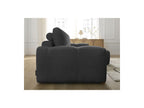 Anakin - Canapé D'Angle Réversible Convertible Coffre - Tissu Texturé - 2 Coussins