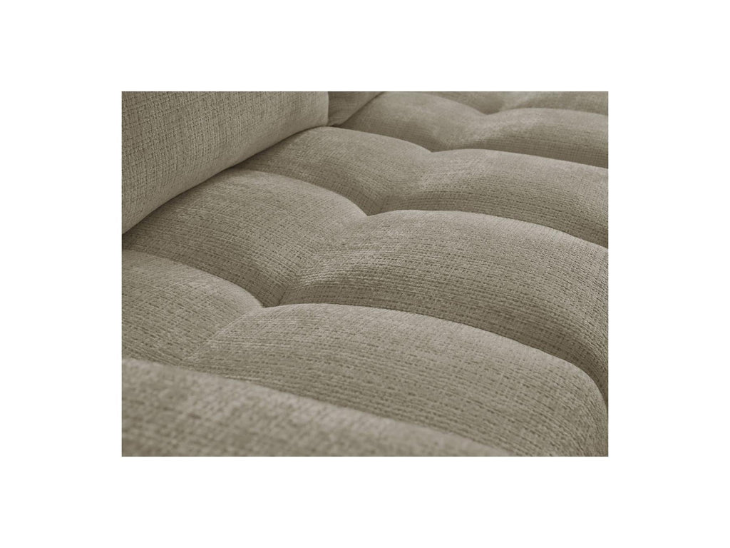 Anakin - Canapé D'Angle Réversible Convertible Coffre - Tissu Texturé - 2 Coussins