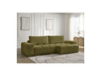 Anakin - Canapé D'Angle Réversible Convertible Coffre - Tissu Texturé - 2 Coussins
