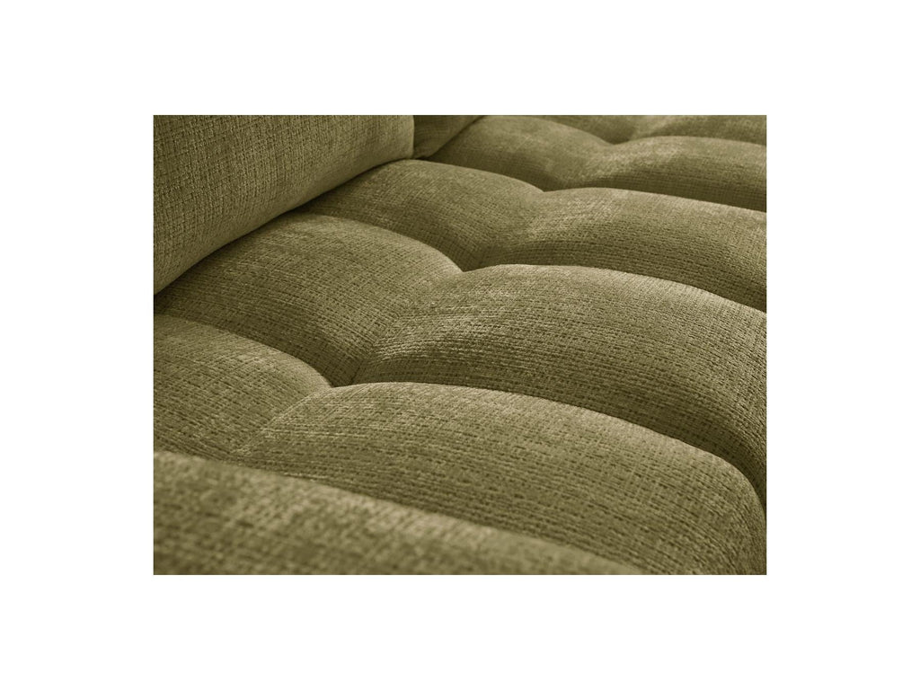 Anakin - Canapé D'Angle Réversible Convertible Coffre - Tissu Texturé - 2 Coussins