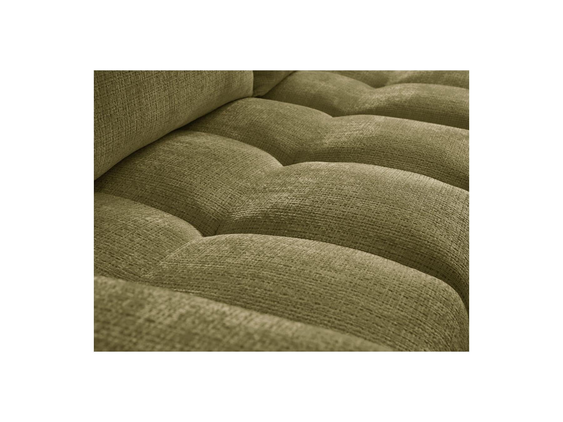 Anakin - Canapé D'Angle Réversible Convertible Coffre - Tissu Texturé - 2 Coussins