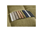 Anakin - Canapé D'Angle Réversible Convertible Coffre - Tissu Texturé - 6 Coussins