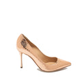 Escarpins - Sergio Rossi Godiva 090 Python Effect - Rose Gold