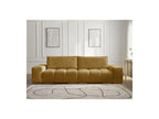Anakin - Canapé Droit Convertible Coffre - Tissu Texturé - 2 Coussins