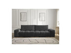 Anakin - Canapé Droit Convertible Coffre - Tissu Texturé - 2 Coussins