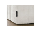Anakin - Canapé Droit Fixe 3 Places - Tissu Texturé - 2 Coussins