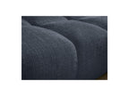 Anakin - Canapé Droit Fixe 3 Places - Tissu Texturé - 2 Coussins