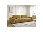 Anakin - Canapé Droit Fixe 3 Places - Tissu Texturé - 2 Coussins
