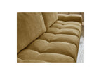 Anakin - Canapé Droit Fixe 3 Places - Tissu Texturé - 2 Coussins