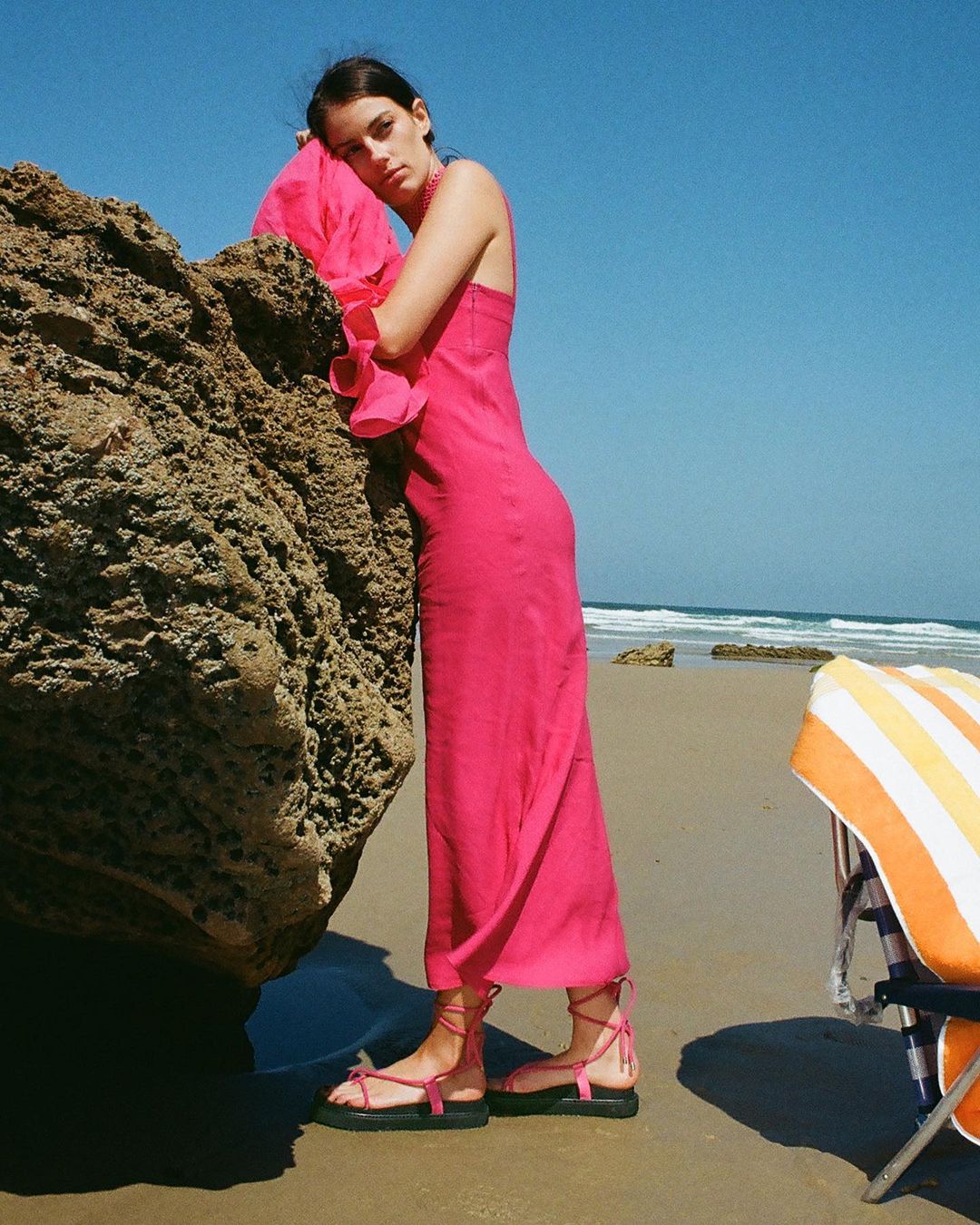 Sandales À Plateforme Kay - Fuchsia