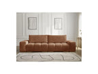Anakin - Canapé Droit Fixe 3 Places - Tissu Texturé - 2 Coussins