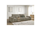 Anakin - Canapé Droit Fixe 3 Places - Tissu Texturé - 2 Coussins