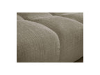 Anakin - Canapé Droit Fixe 3 Places - Tissu Texturé - 2 Coussins