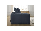 Anakin - Canapé Droit Fixe 3 Places - Tissu Texturé - 6 Coussins