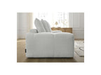 Anakin - Canapé Droit Fixe 3 Places - Tissu Texturé - 6 Coussins