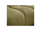 Anakin - Canapé Droit Fixe 3 Places - Tissu Texturé - 6 Coussins