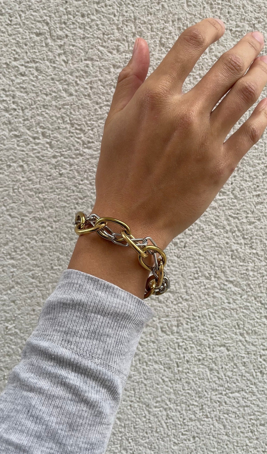 Huge couture bracelet