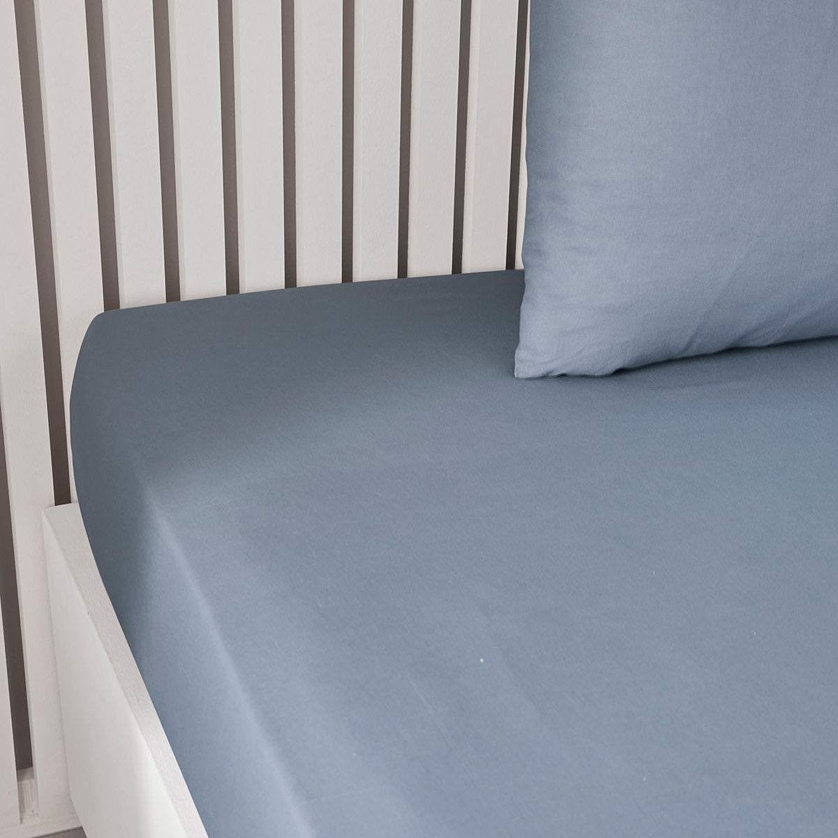 Permanent Unis Essential - Drap Housse - Bleu