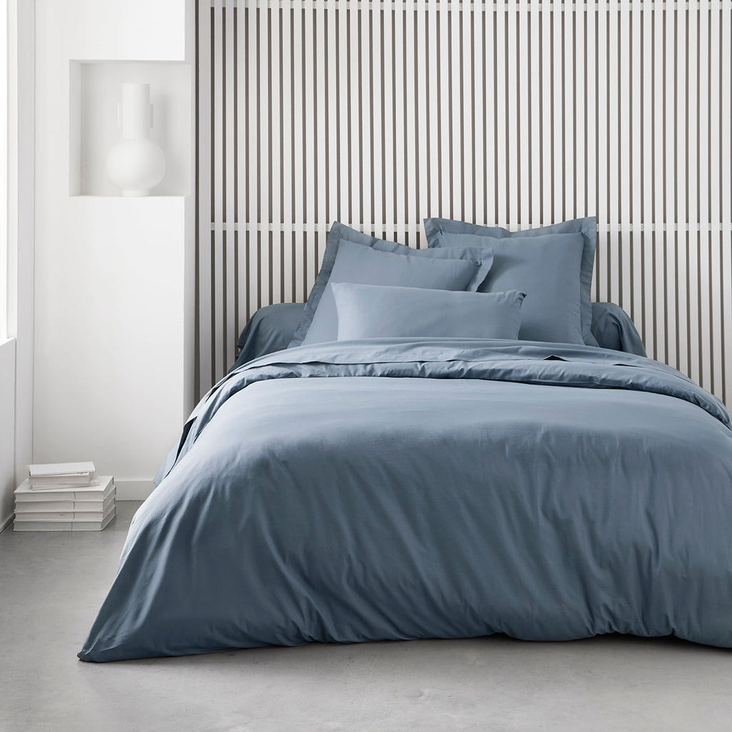Permanent Unis Essential - Drap Housse - Bleu