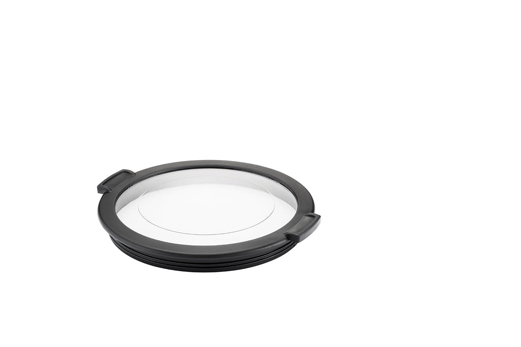 Muovo - Bol + Couvercle - Acier Inoxydable - Noir/Argent
