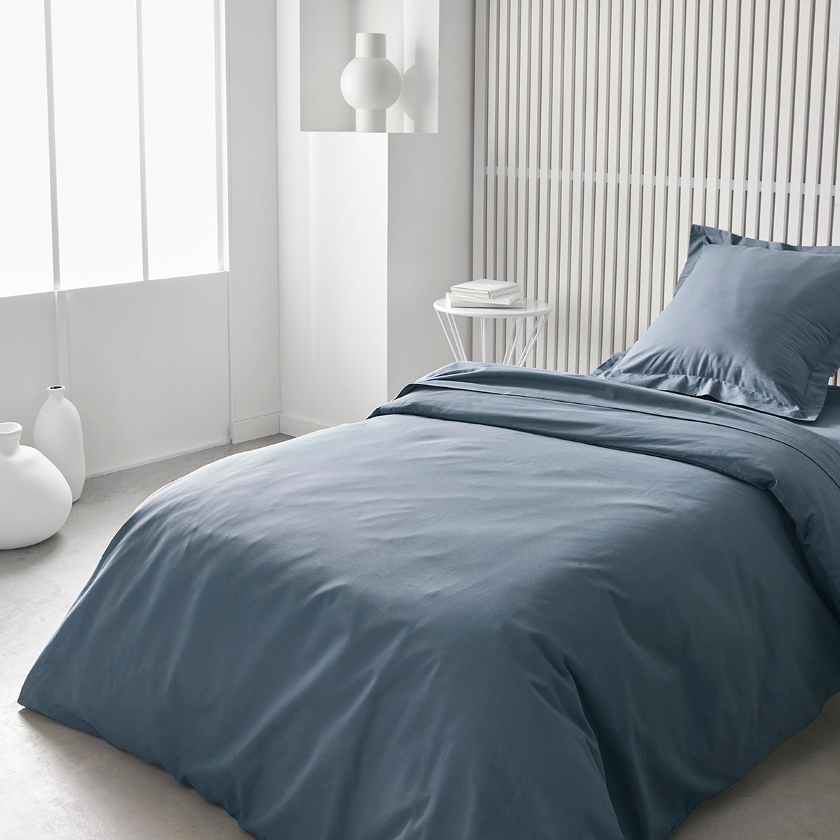 Permanent Uni Essential - Housse De Couette - Denim