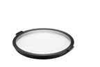 Muovo - Bol + Couvercle - Acier Inoxydable - Noir/Argent